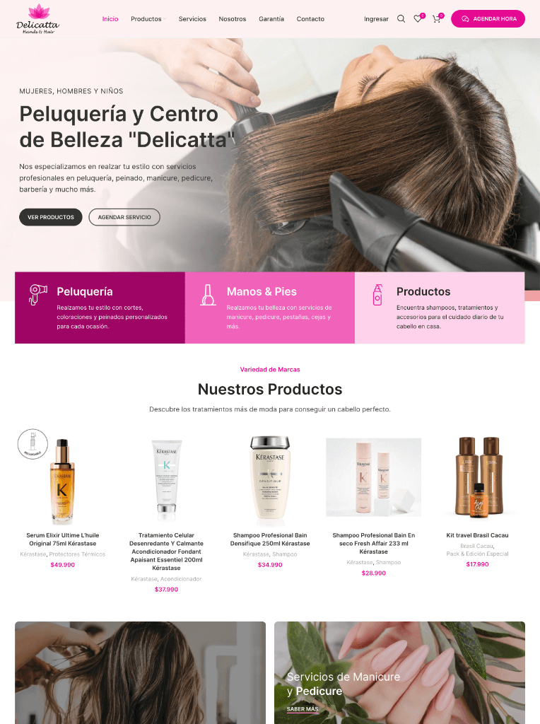 Tienda online para Delicatta Hands