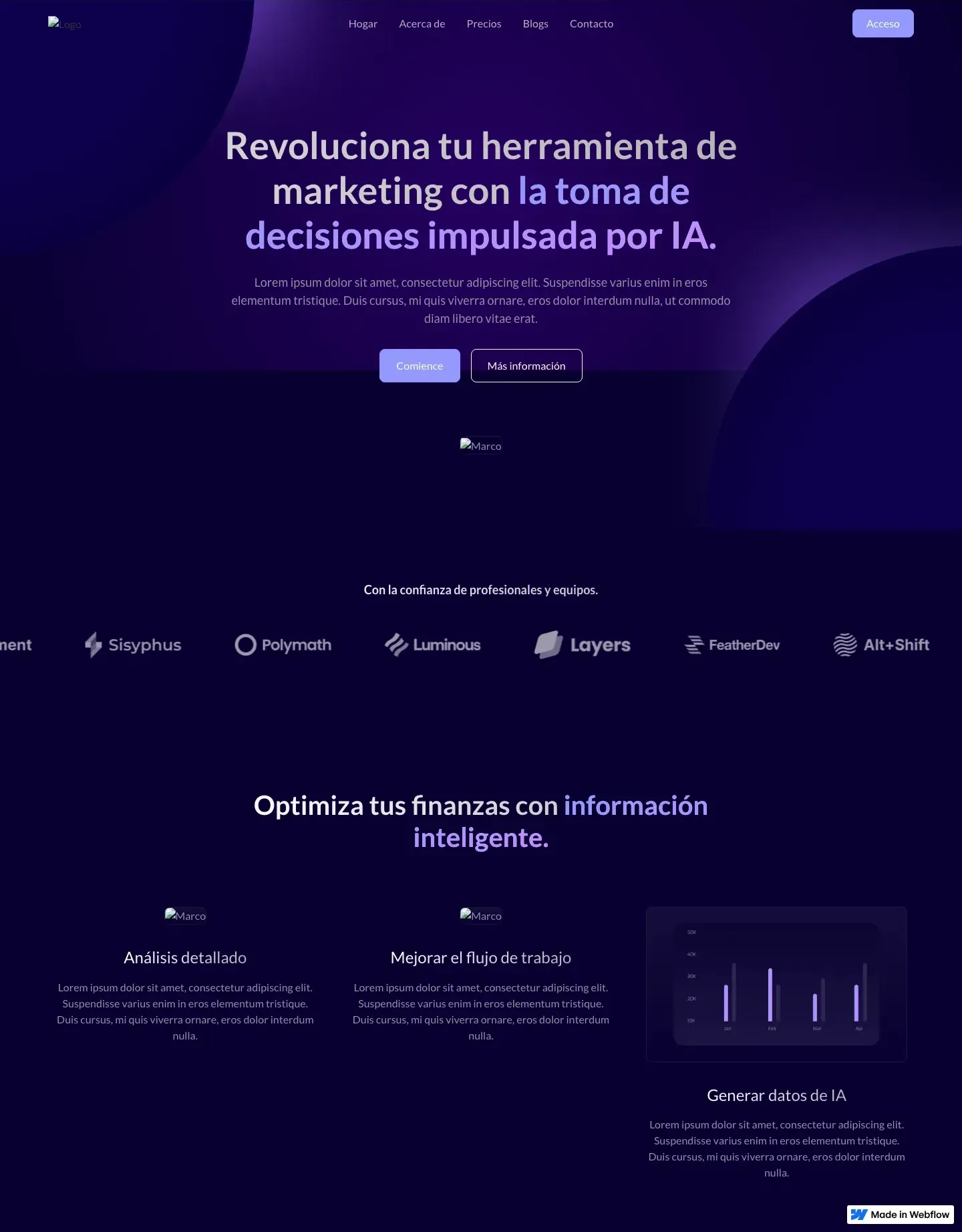 Diseño de página web para tienda online