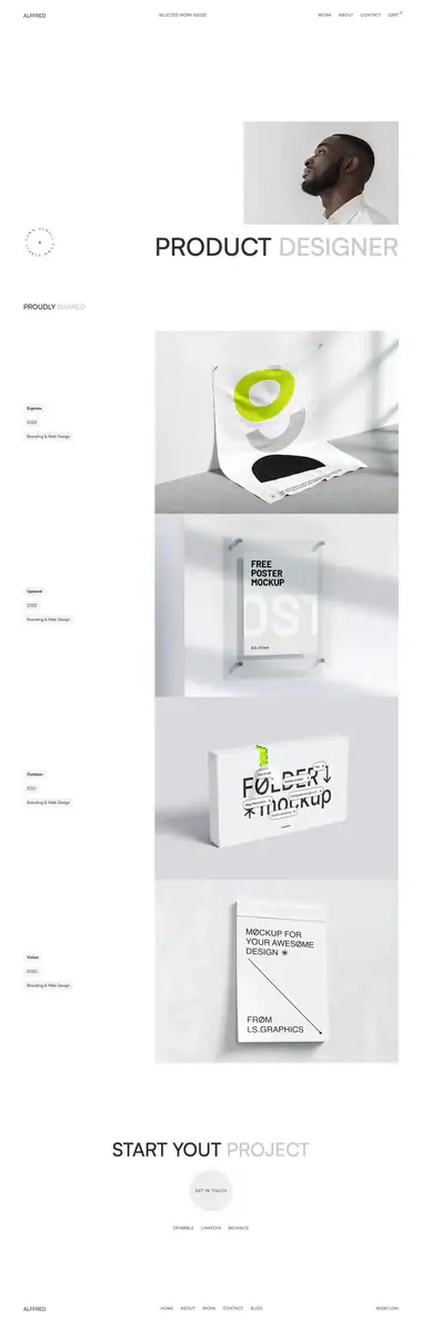Diseño de página web para agencias y estudios