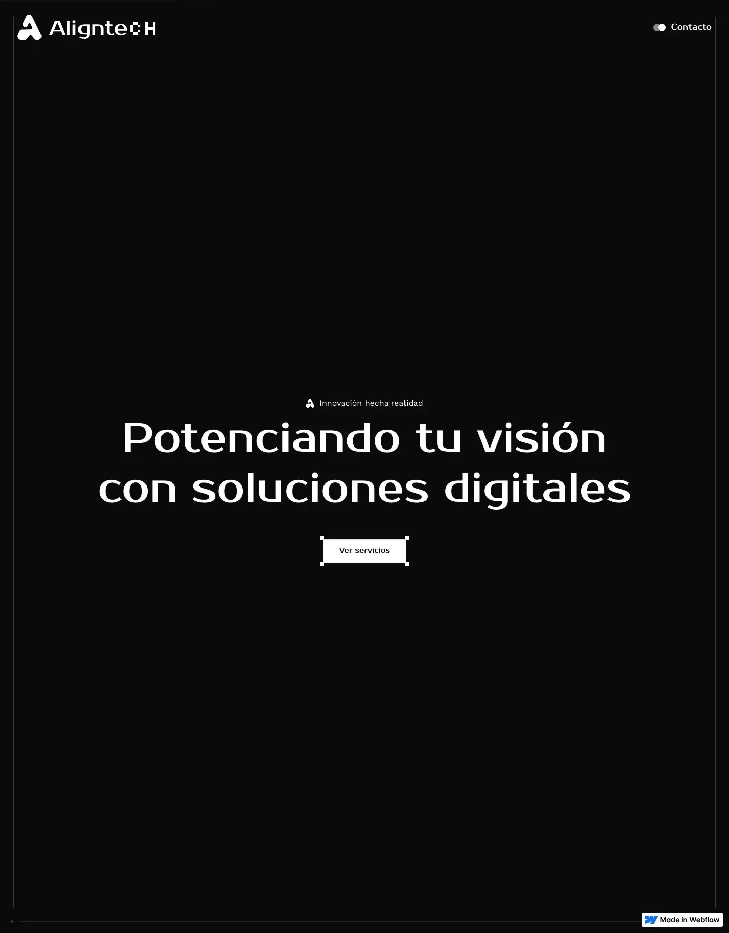 Diseño de página web para software y apps