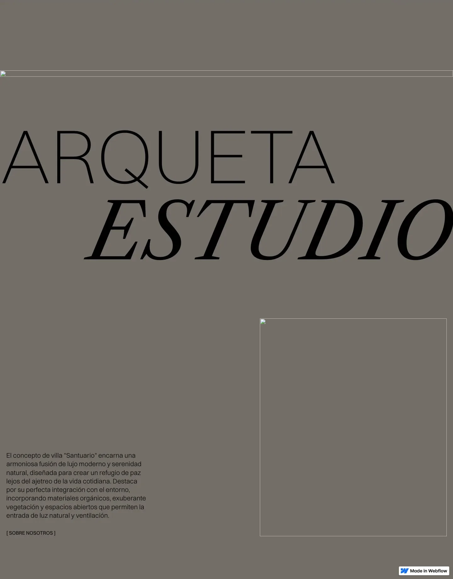 Diseño de página web para agencias y estudios