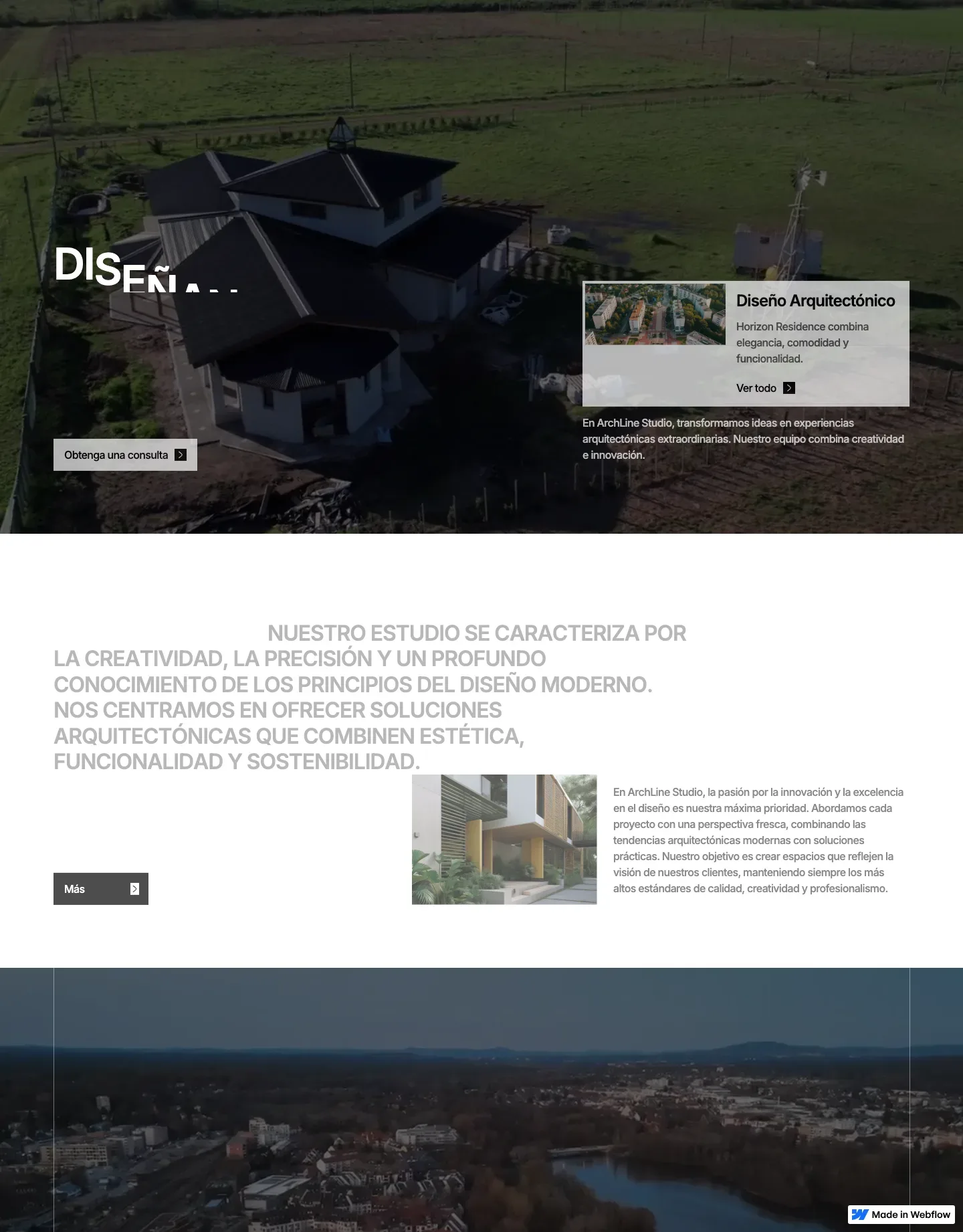 Diseño de página web para agencias y estudios