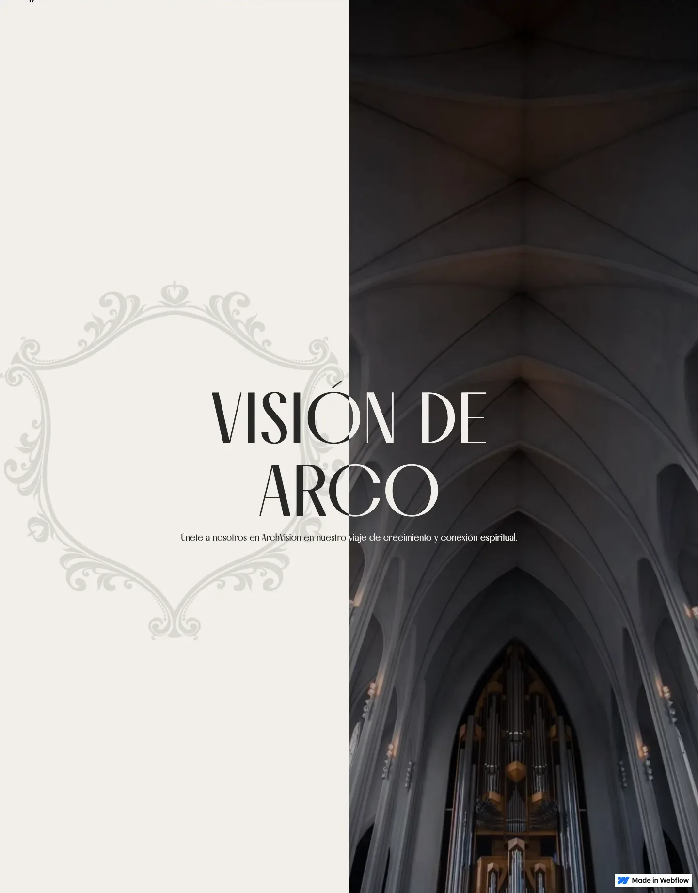 Diseño de página web para ong e iglesias