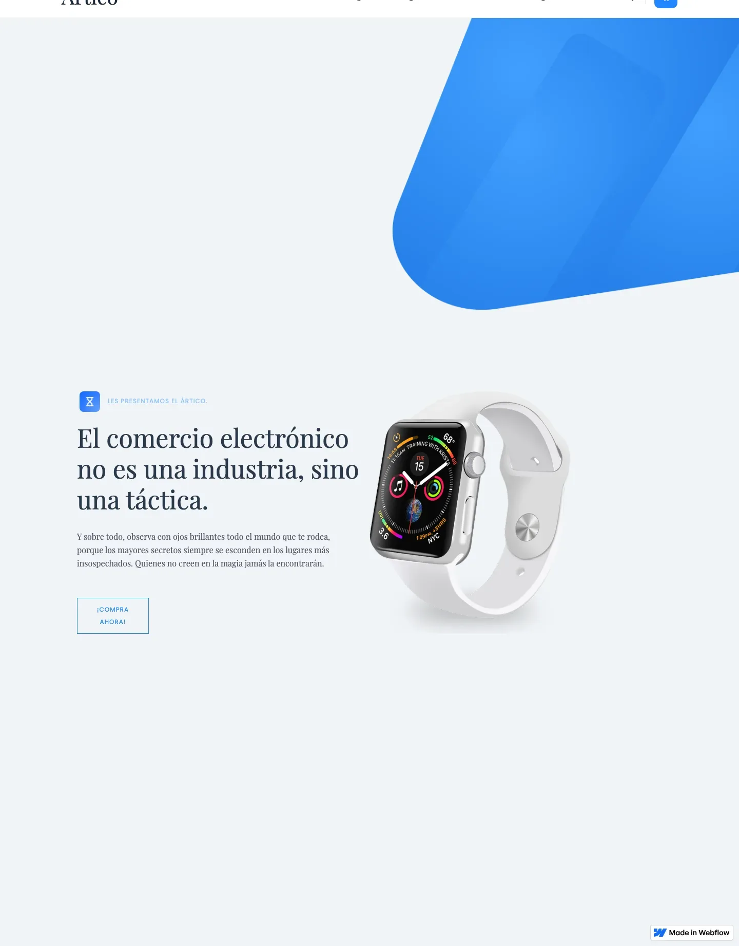 Diseño de página web para tienda online