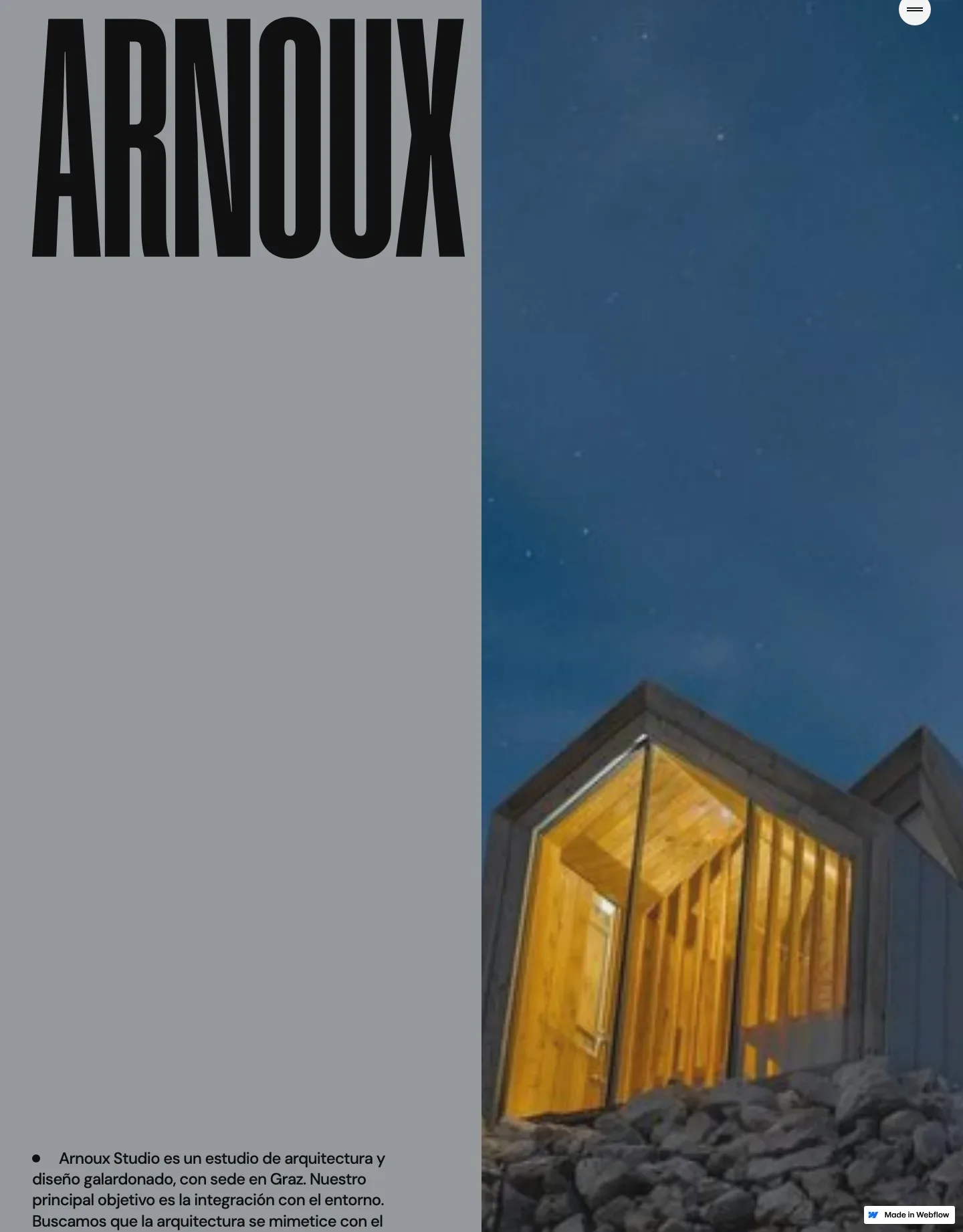 Diseño de página web para construcción y arquitectura