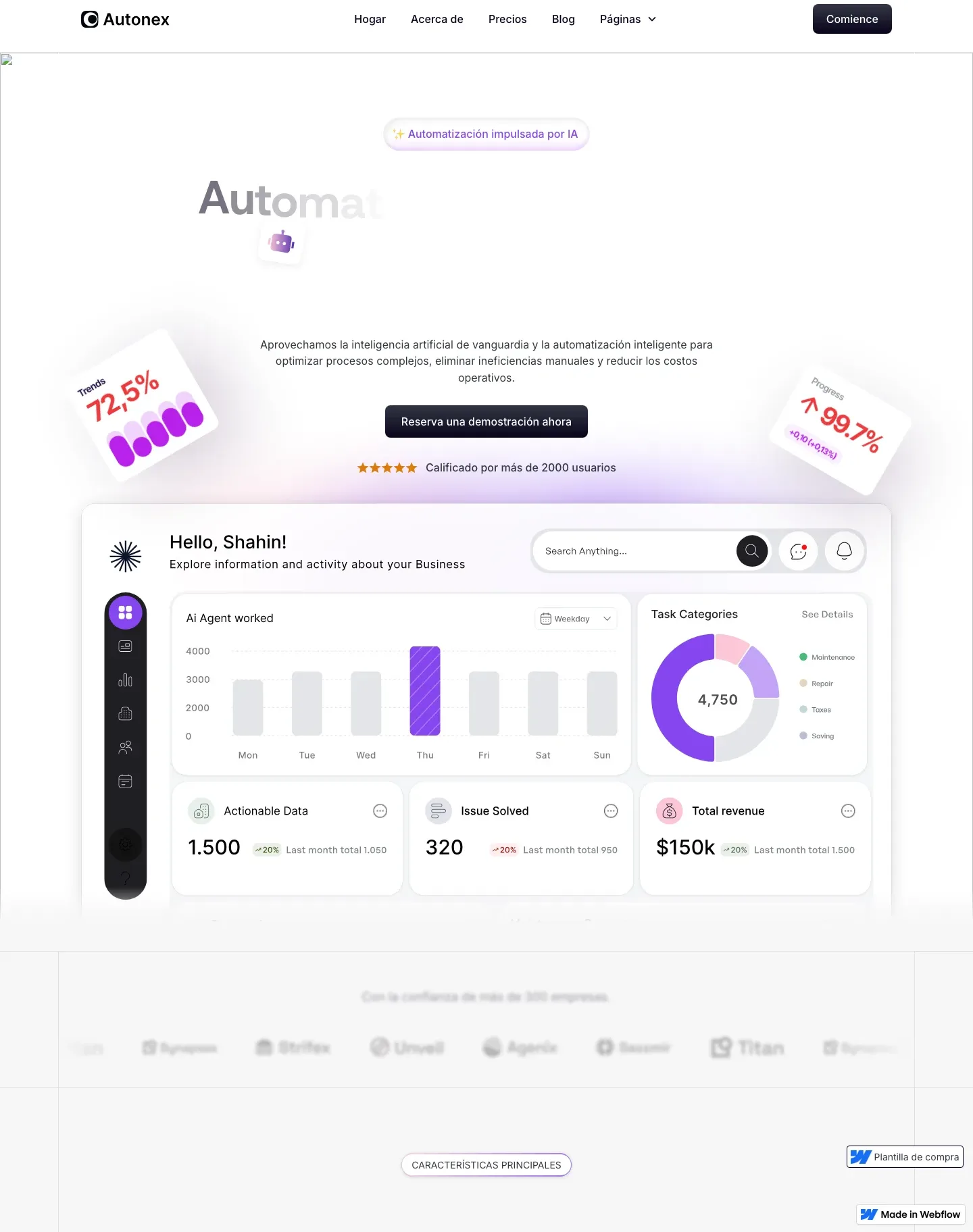 Diseño de página web para talleres y automotriz