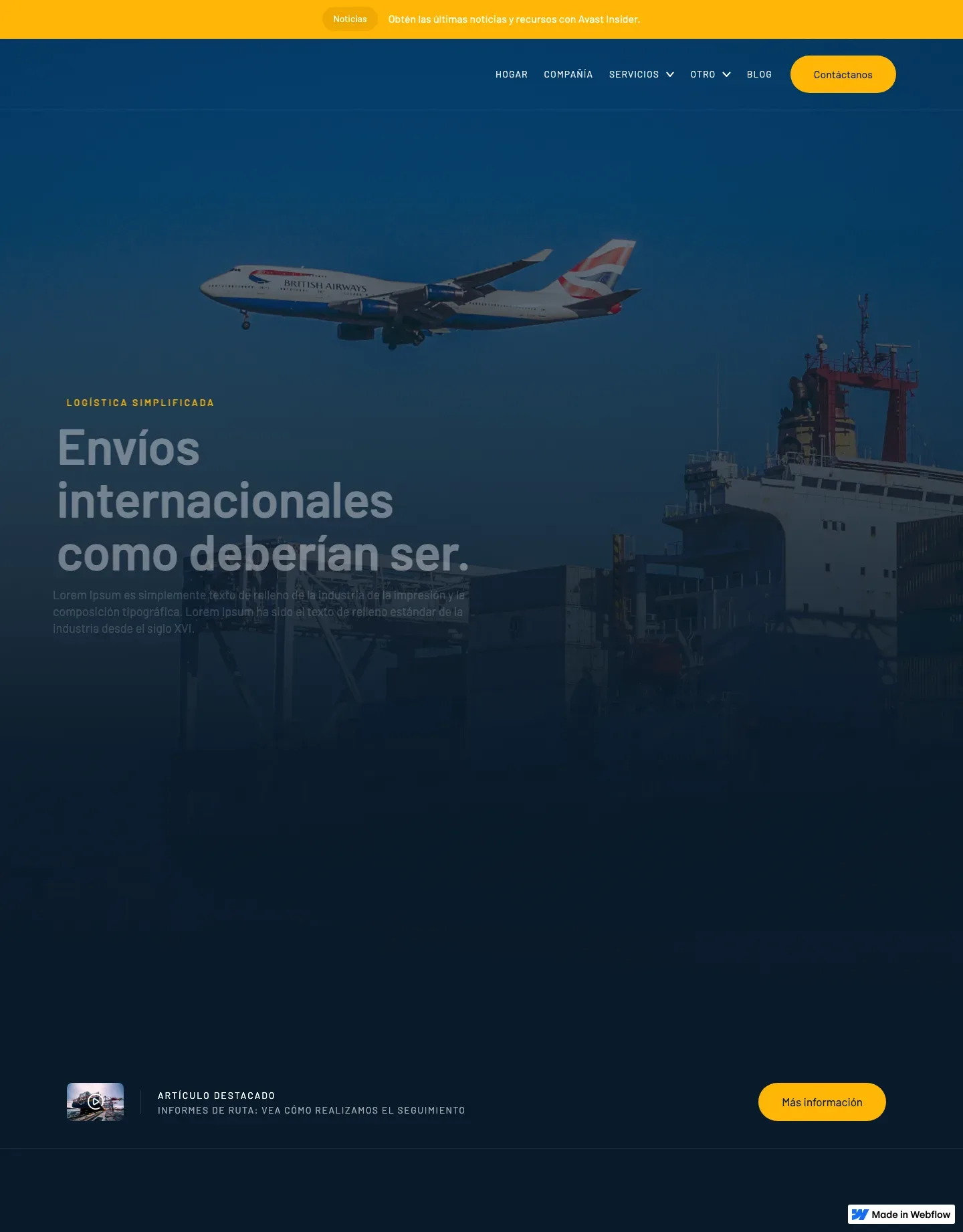 Diseño de página web para gimnasios