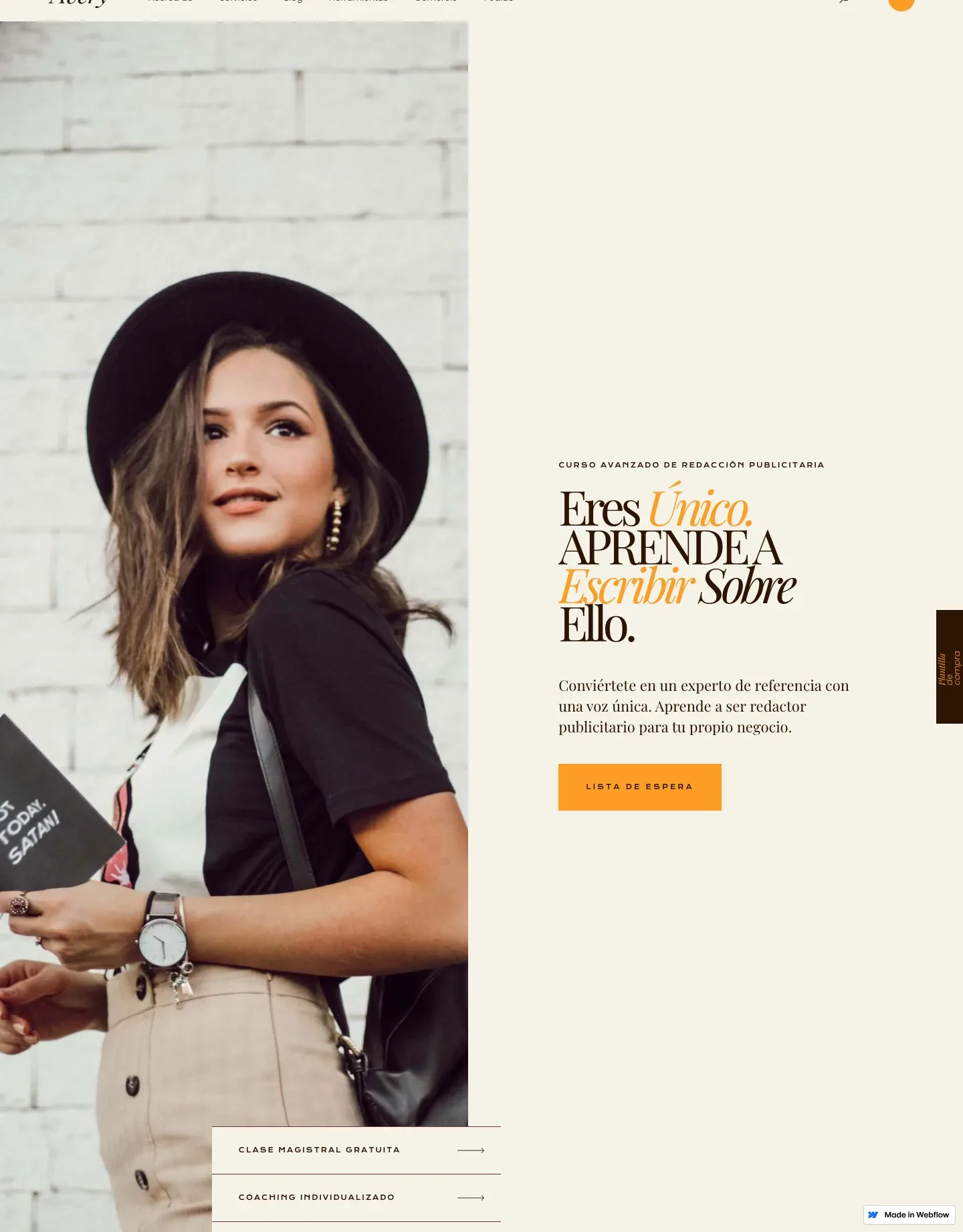 Diseño de página web para agencias y estudios