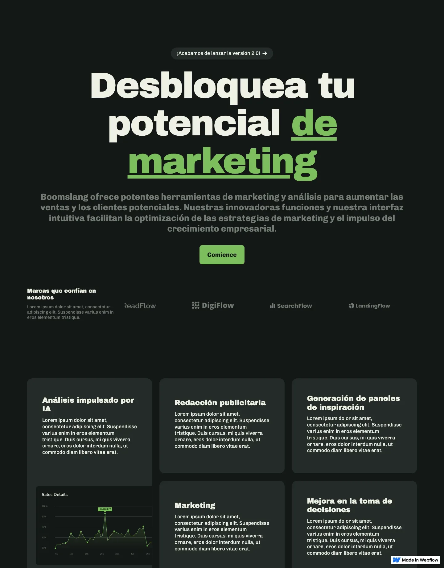 Diseño de página web para tienda online