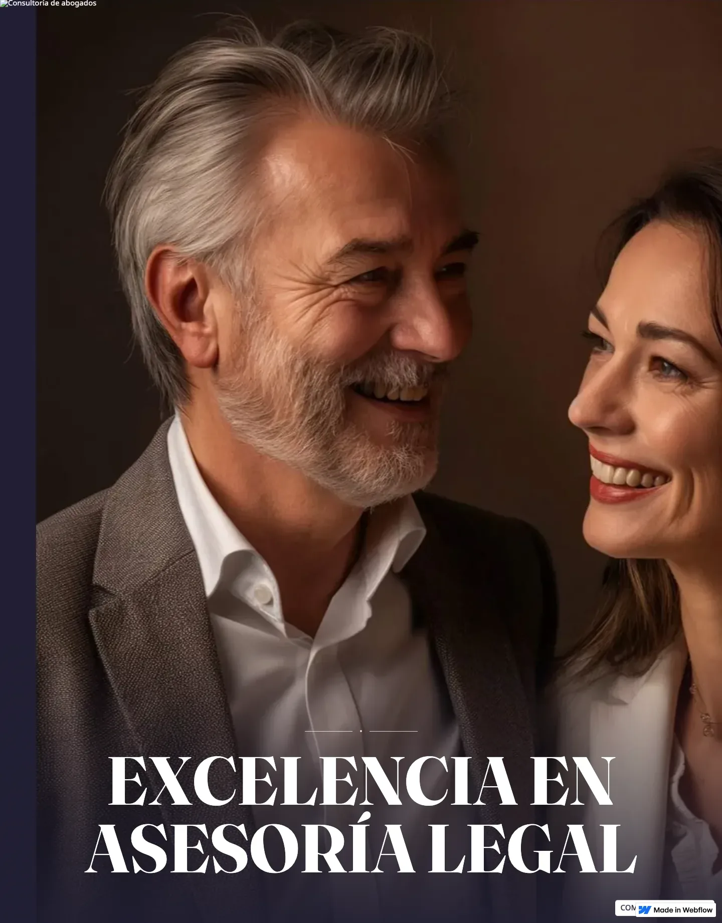 Diseño de página web para abogados