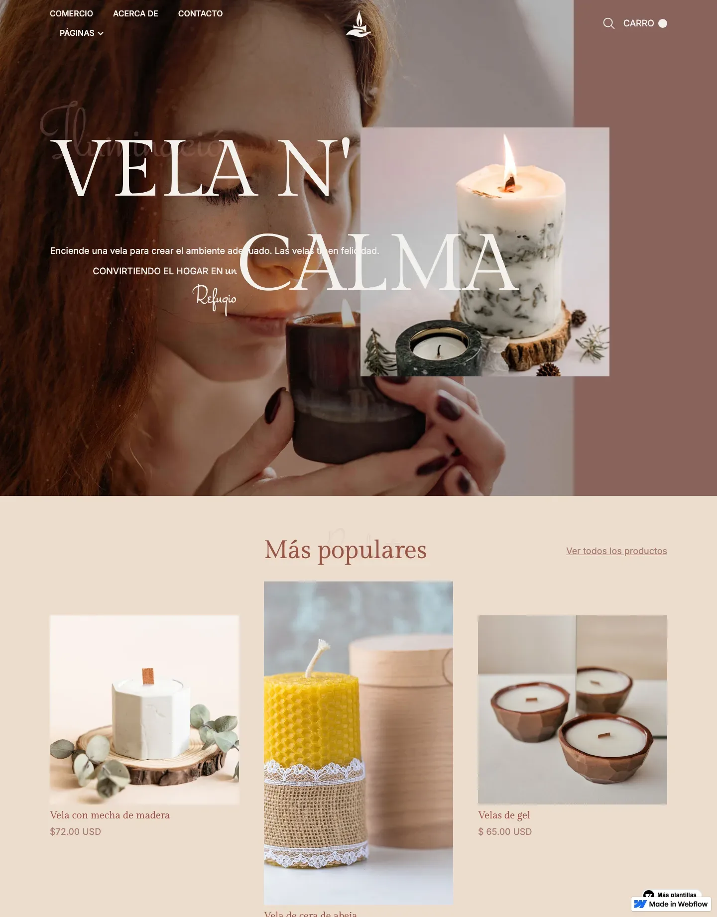 Diseño de página web para tienda online