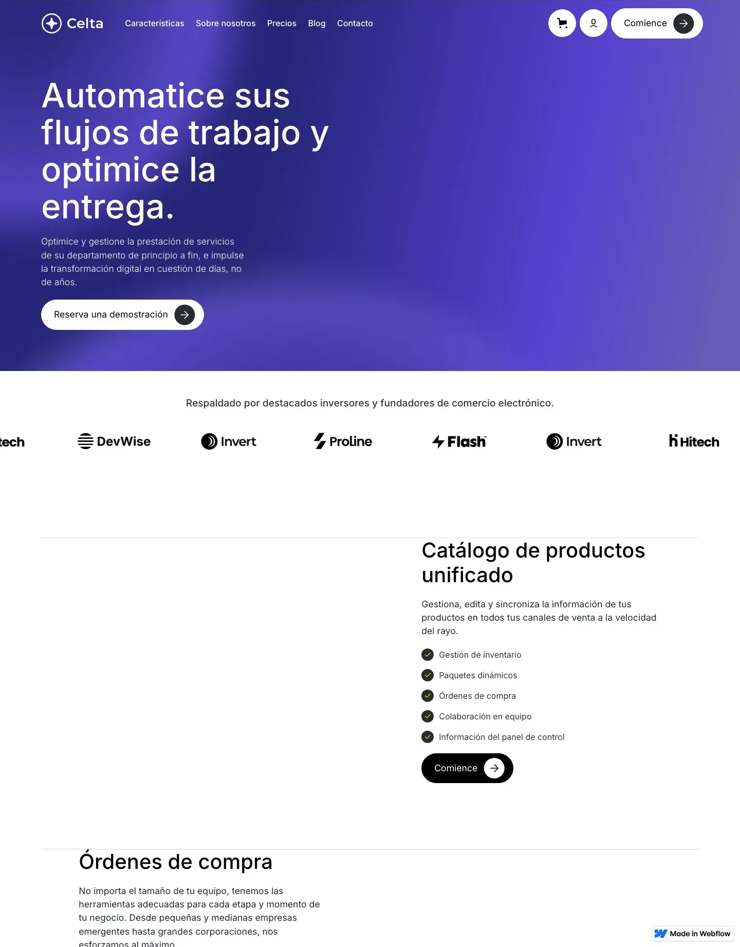 Diseño de página web para tienda online