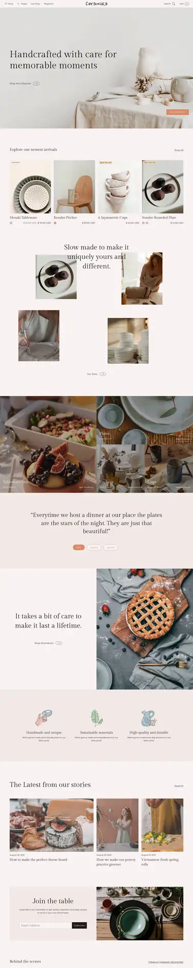 Diseño de página web para tienda online