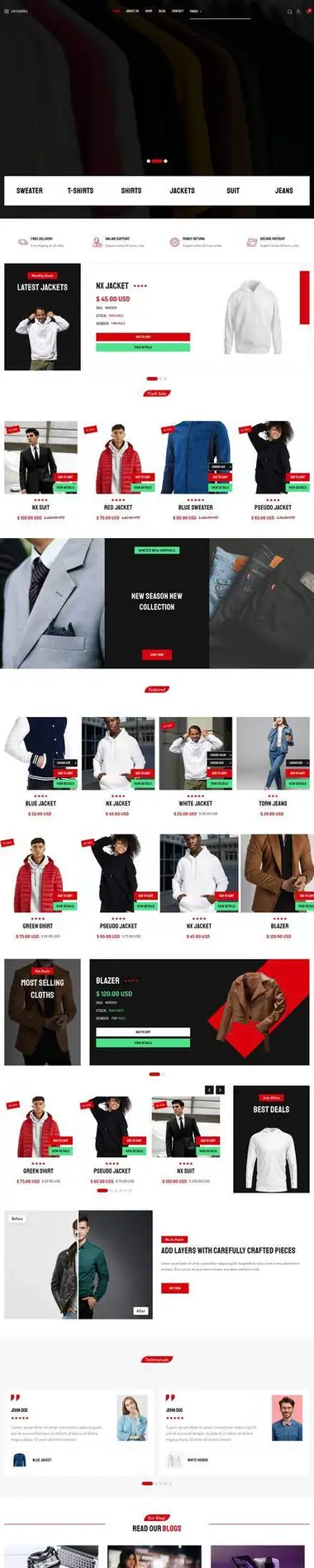 Diseño de página web para tienda online