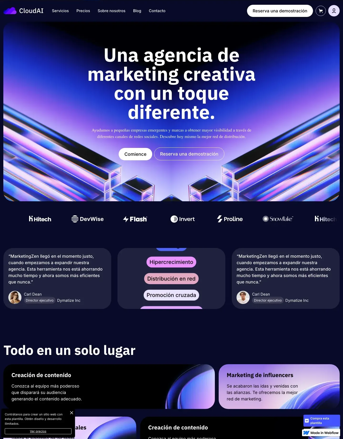 Diseño de página web para tienda online