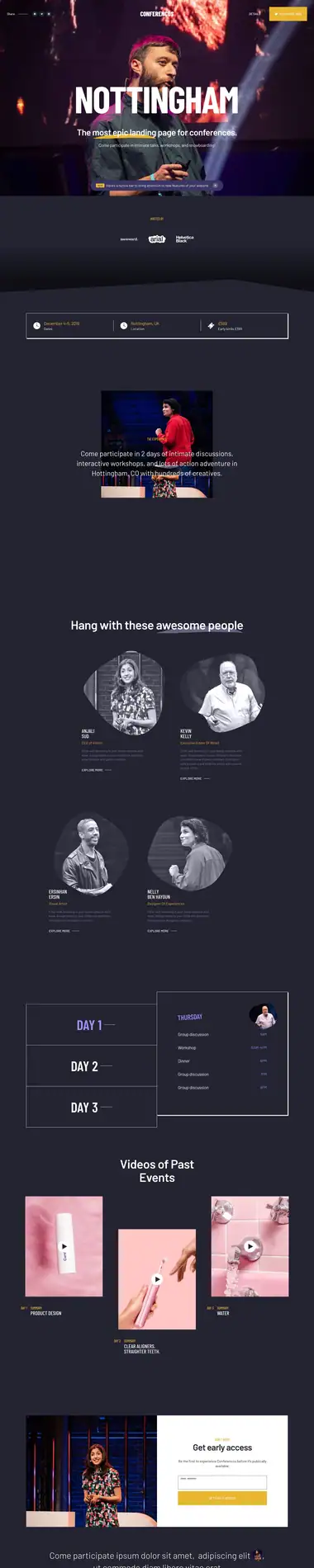 Diseño de página web para fotografía y eventos