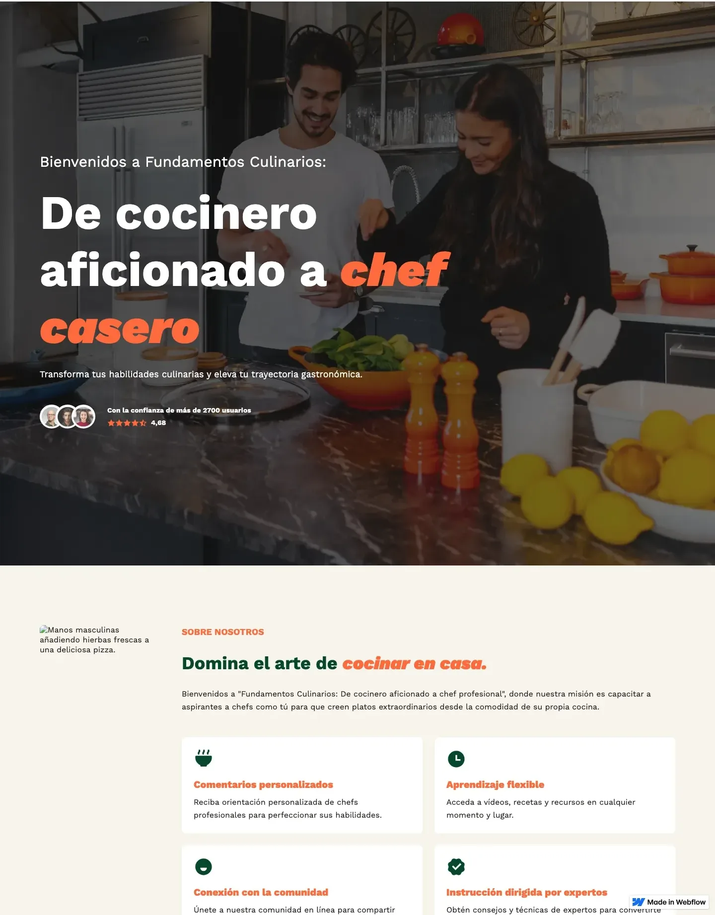 Diseño de página web para educación