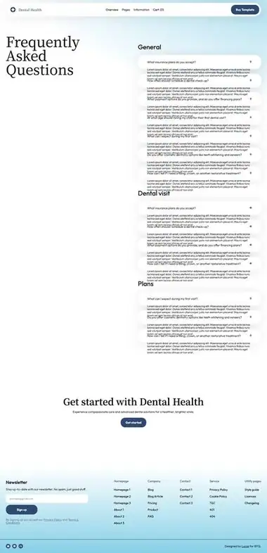 Diseño de página web para salud y bienestar