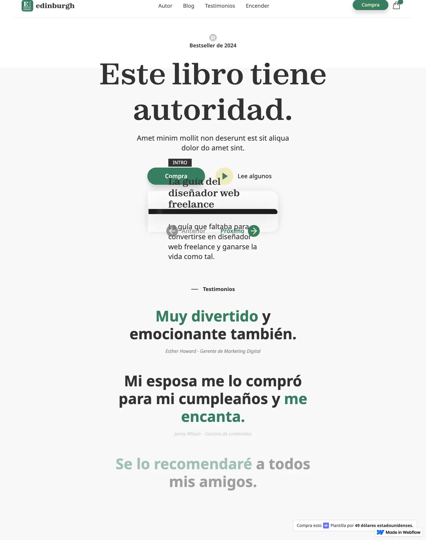 Diseño de página web para tienda online