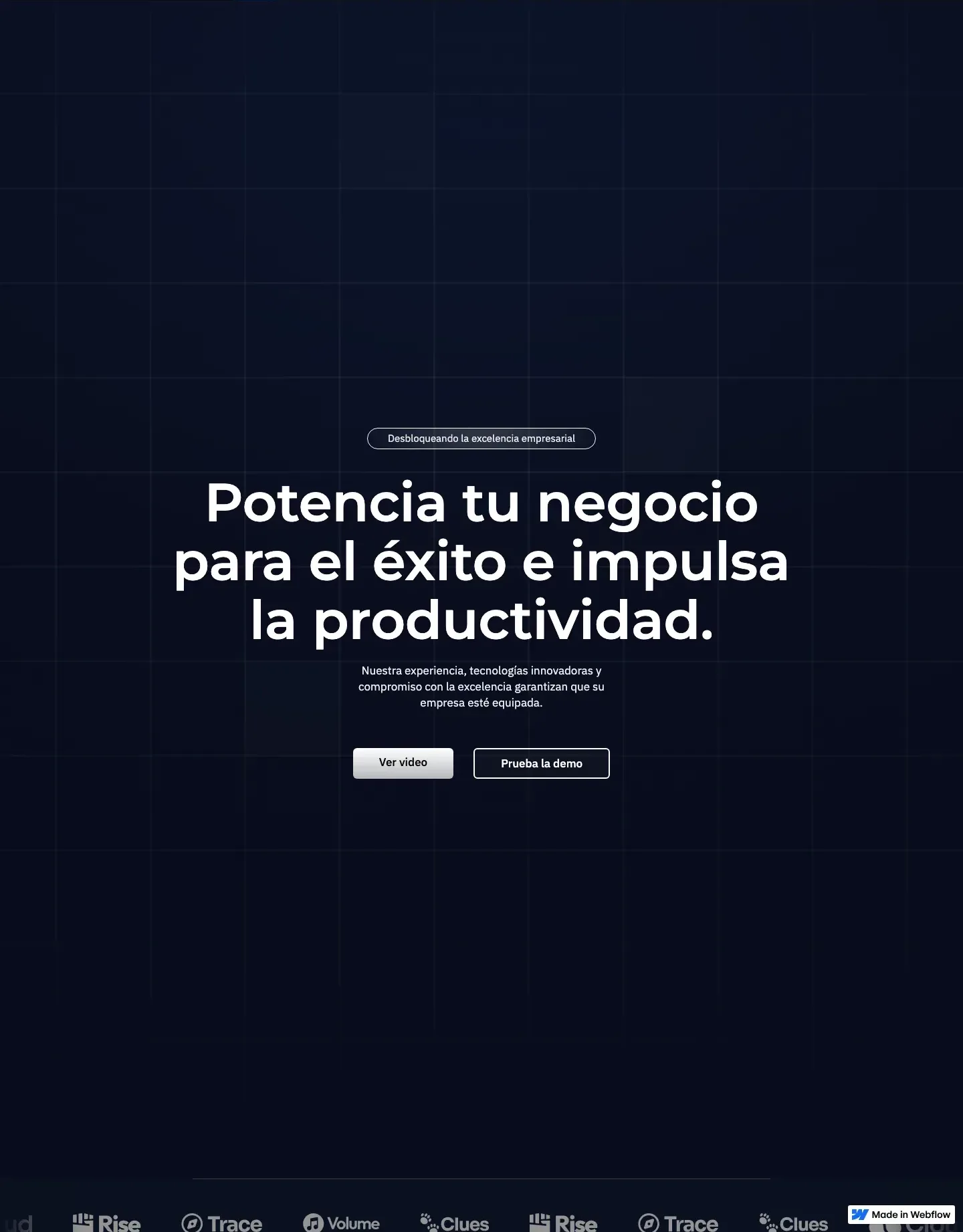 Diseño de página web para landing pages