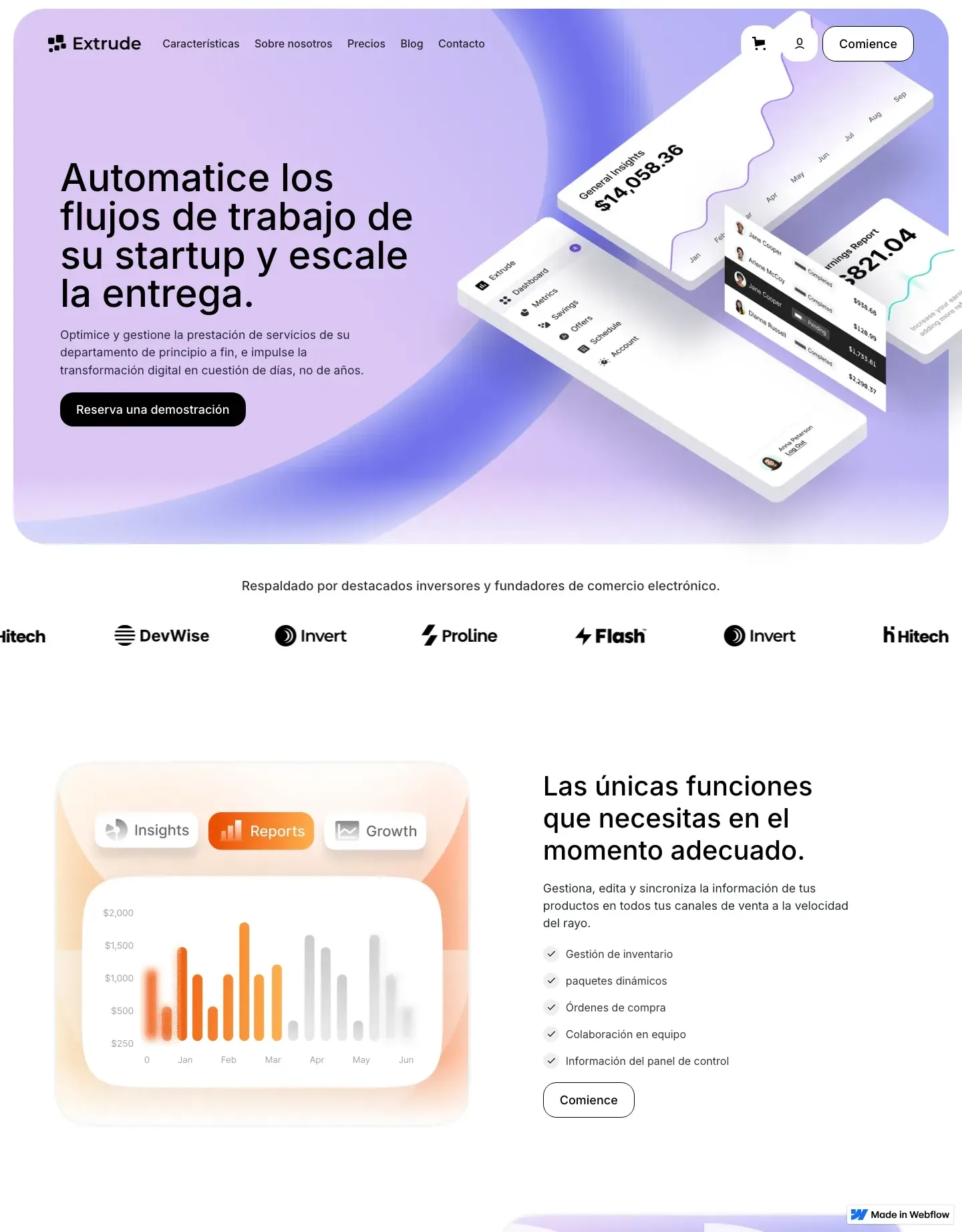 Diseño de página web para tienda online