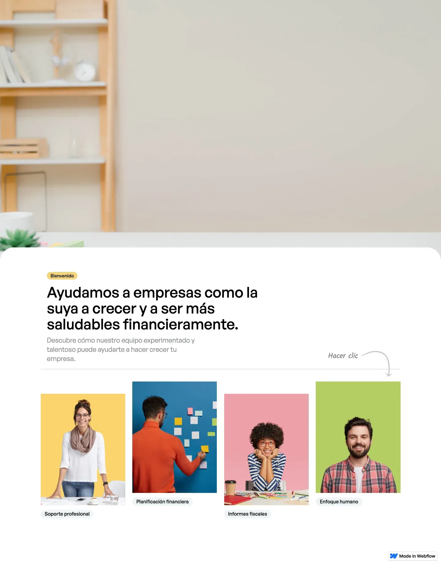 Diseño de página web para consultoría y coaching