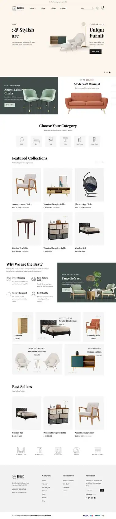 Diseño de página web para tienda online