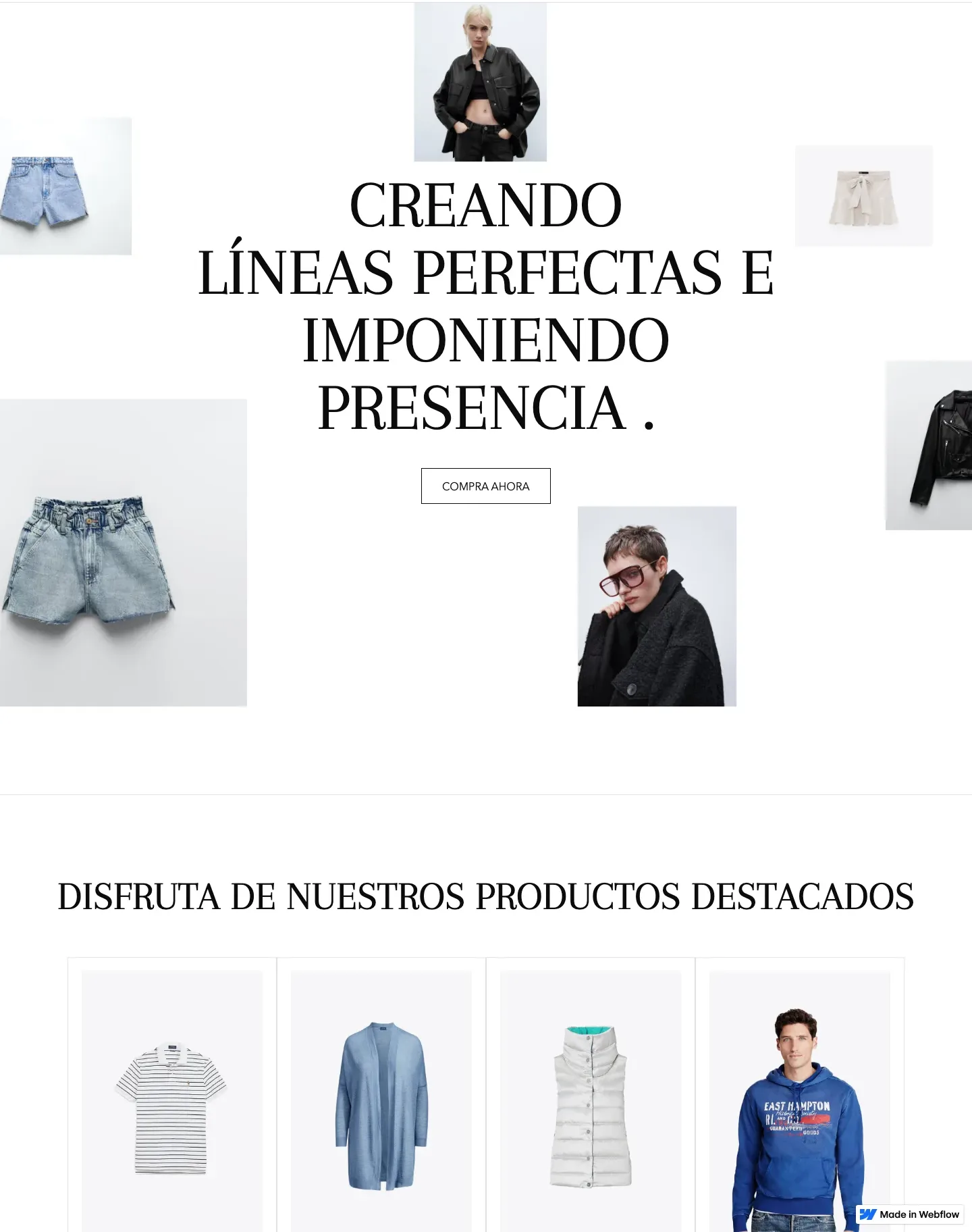 Diseño de página web para tienda online