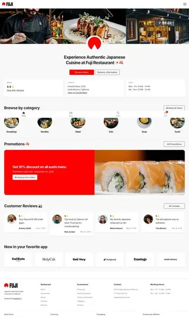 Diseño de página web para tienda online