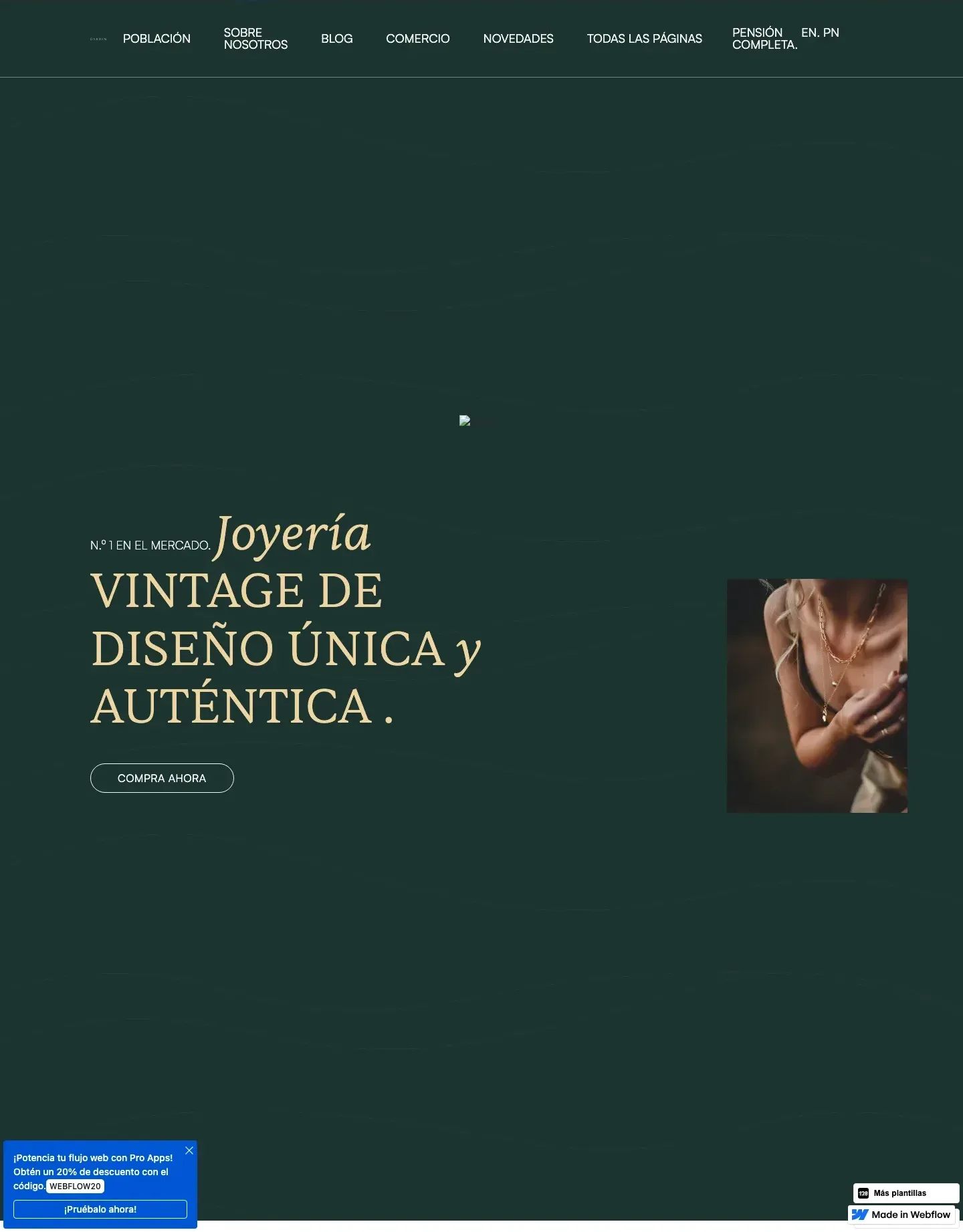 Diseño de página web para tienda online