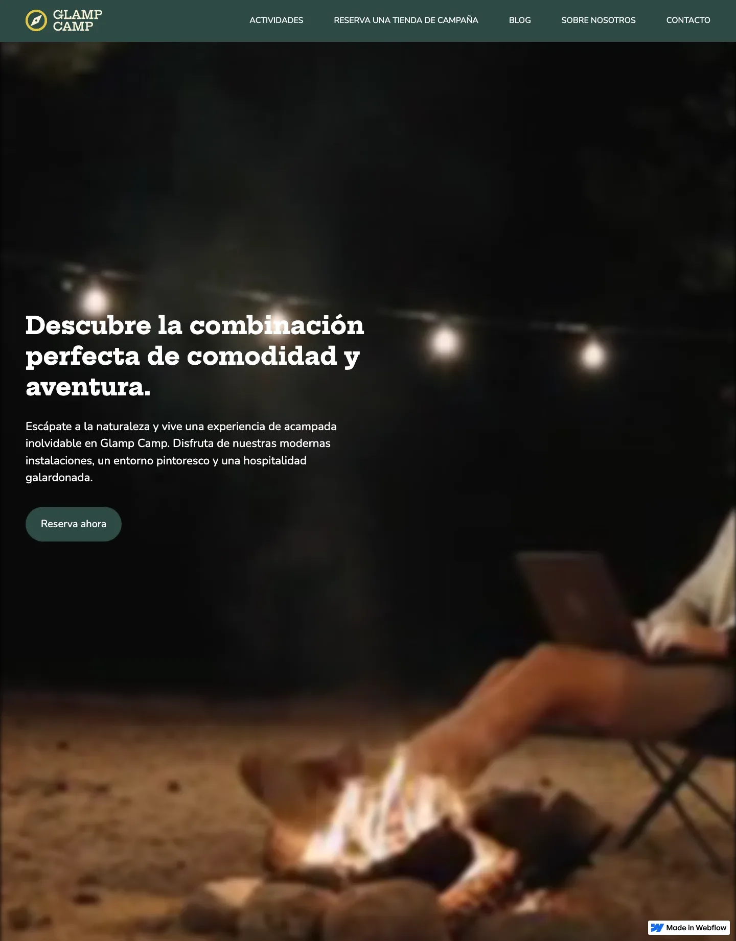 Diseño de página web para turismo y viajes