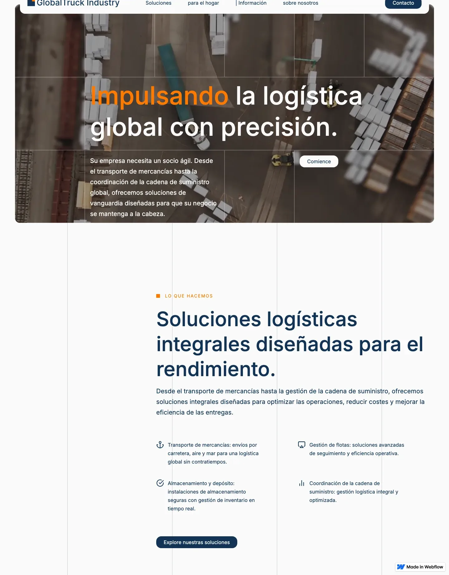 Diseño de página web para talleres y automotriz