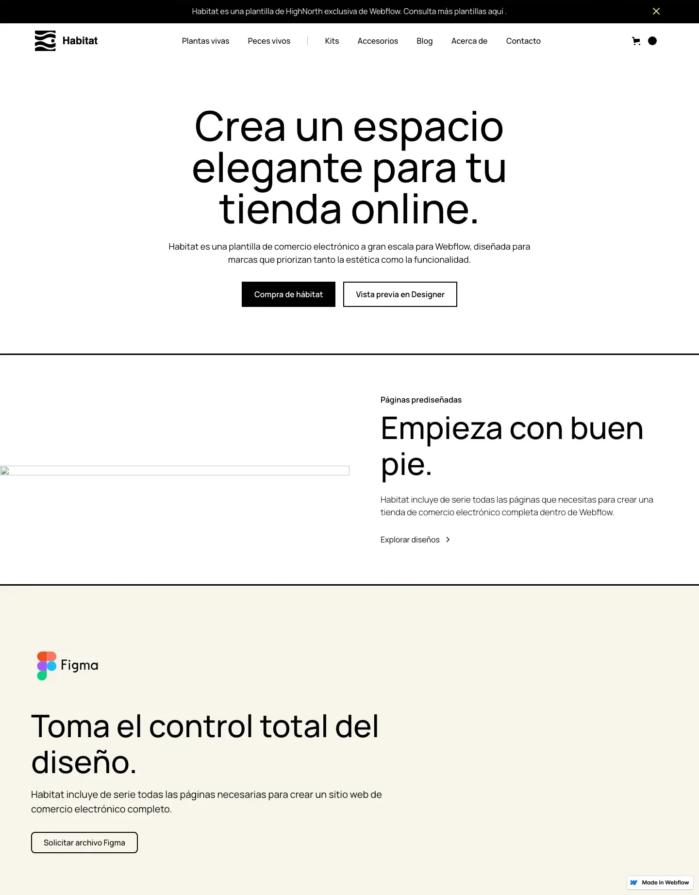 Diseño de página web para tienda online