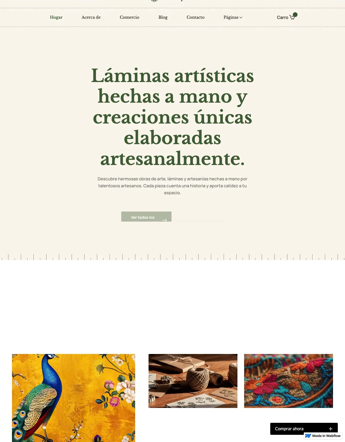 Diseño de página web para agencias y estudios
