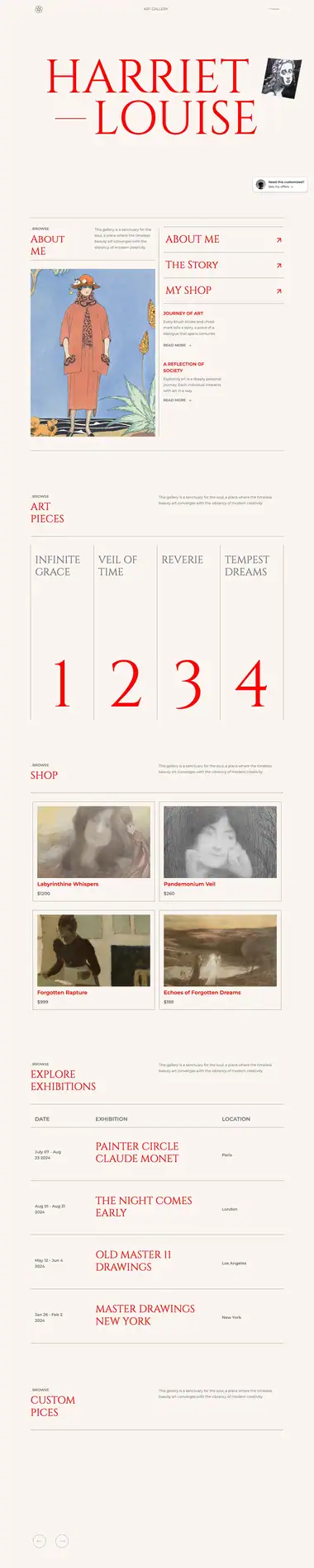 Diseño de página web para música y entretenimiento