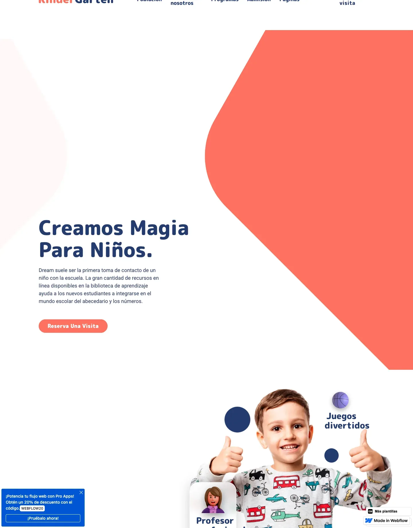 Diseño de página web para educación
