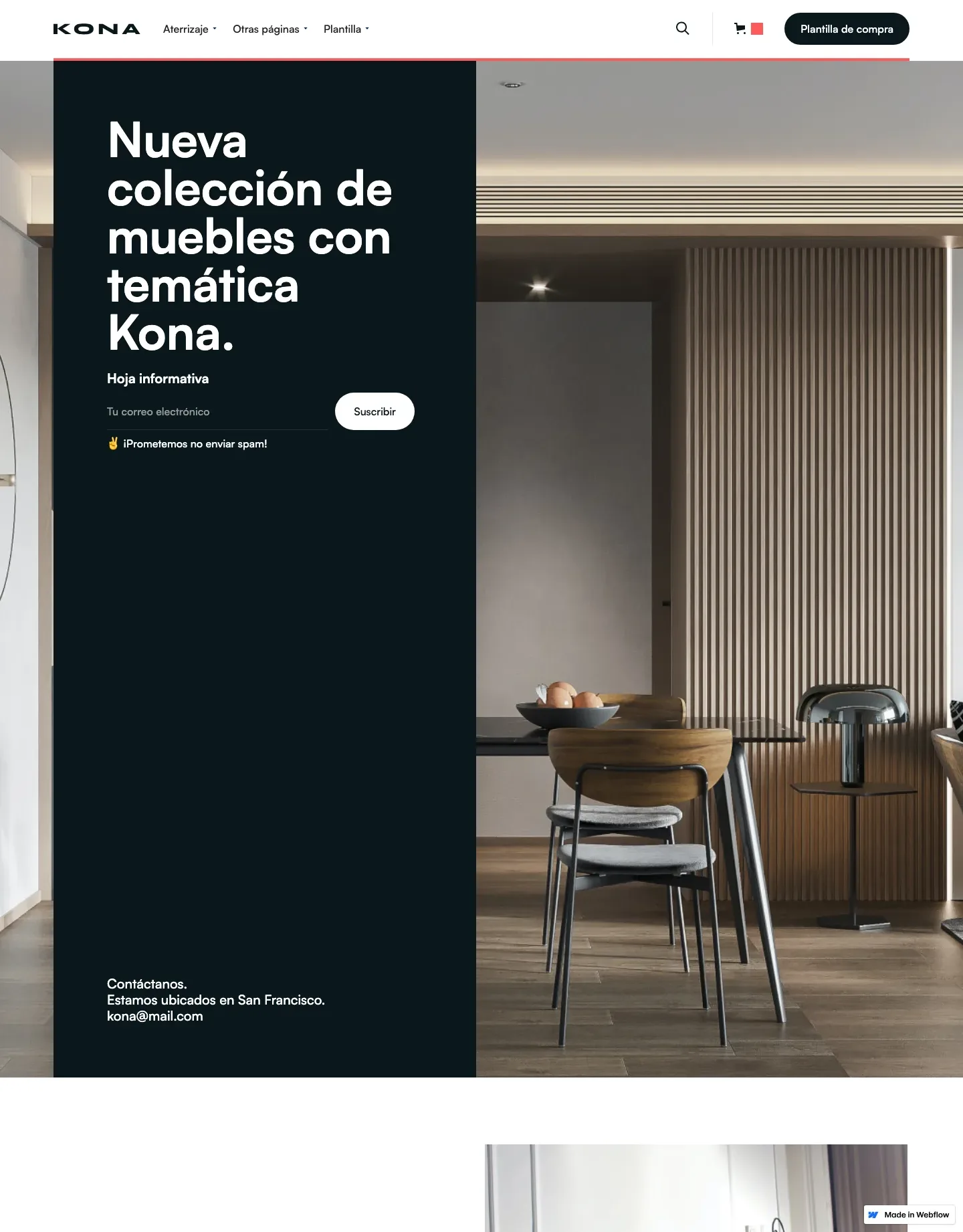 Diseño de página web para tienda online