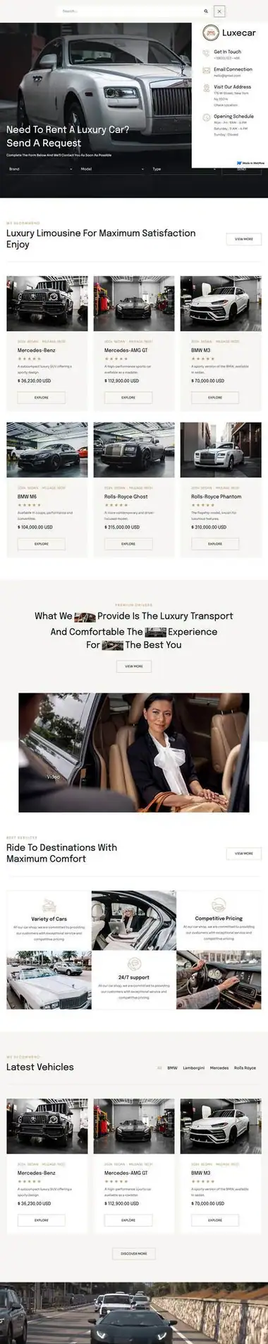 Diseño de página web para talleres y automotriz