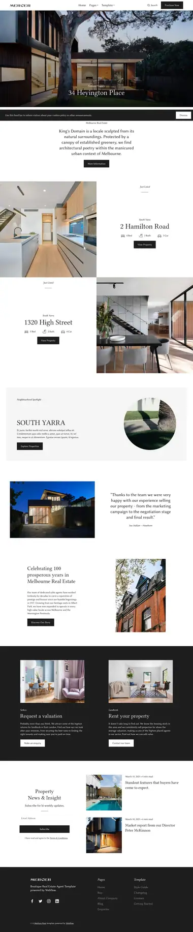 Diseño de página web para inmobiliarias