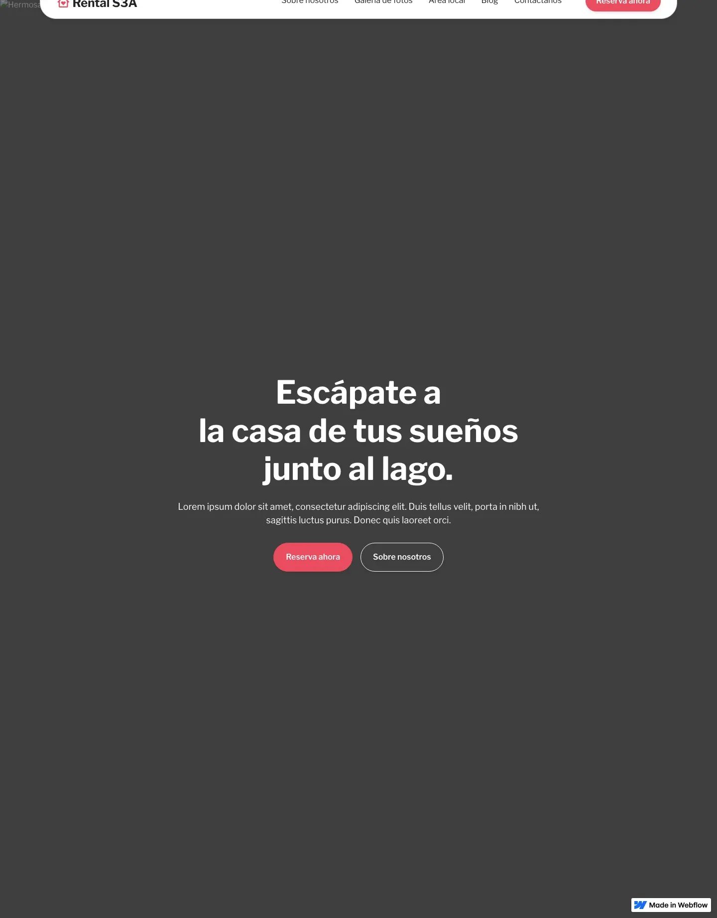 Diseño de página web para inmobiliarias