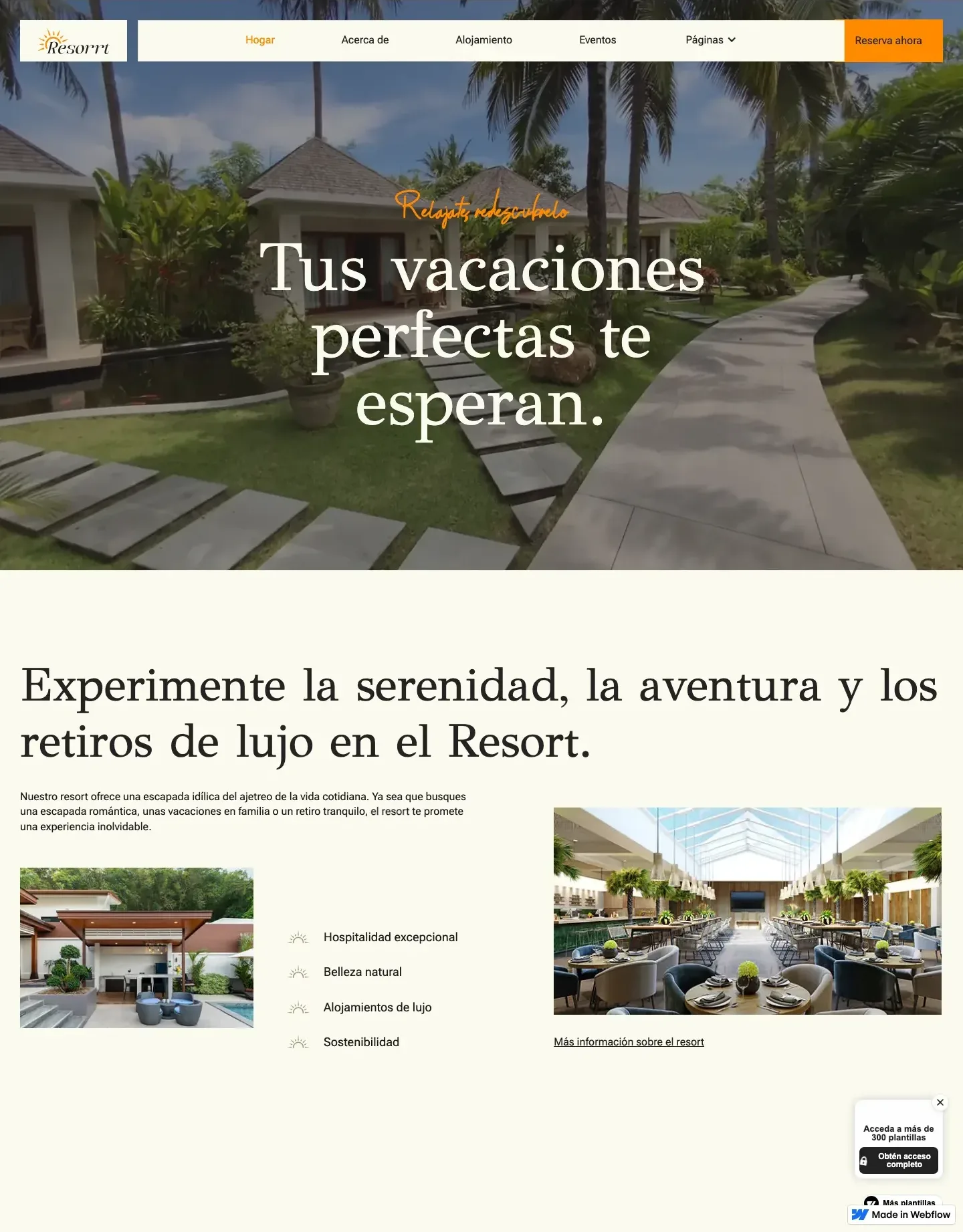 Diseño de página web para hoteles