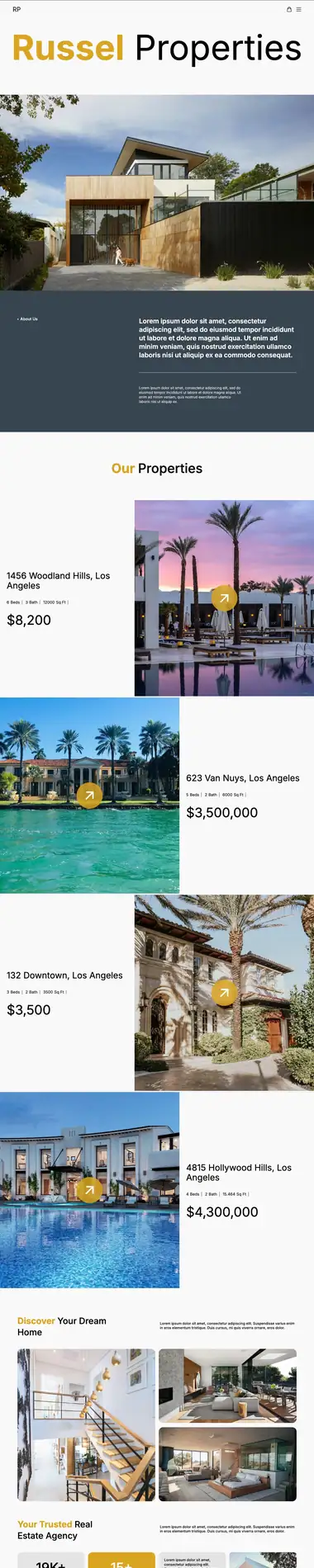 Diseño de página web para inmobiliarias