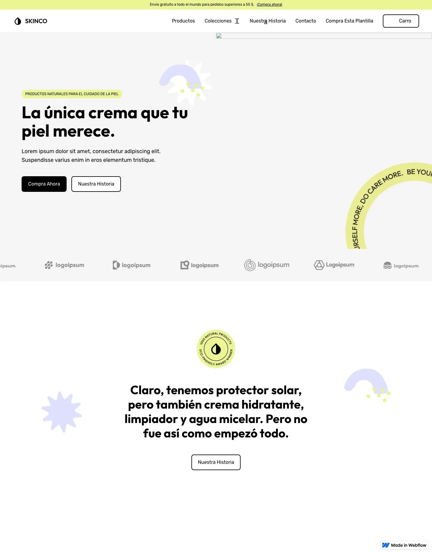 Diseño de página web para belleza y estética
