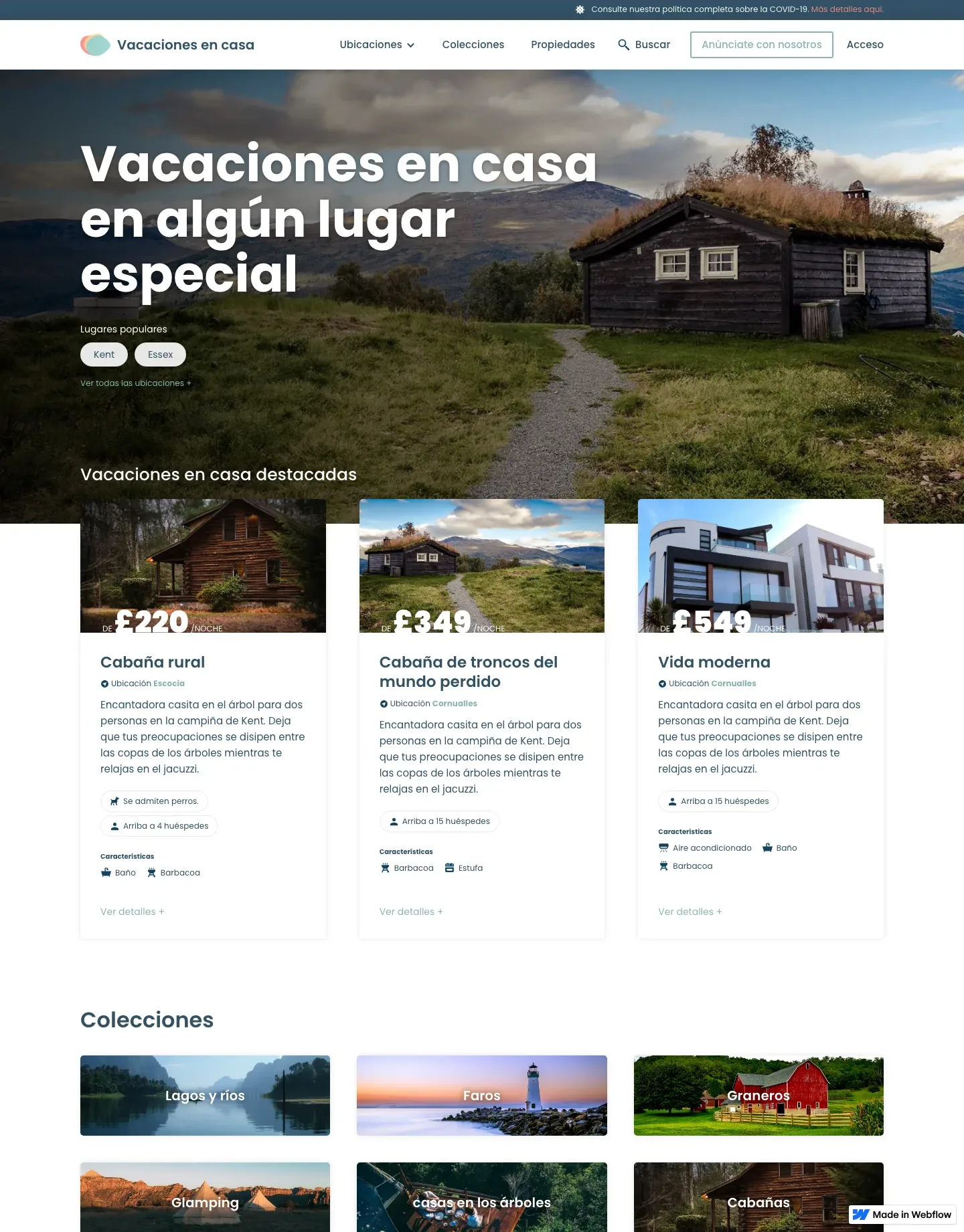 Diseño de página web para turismo y viajes