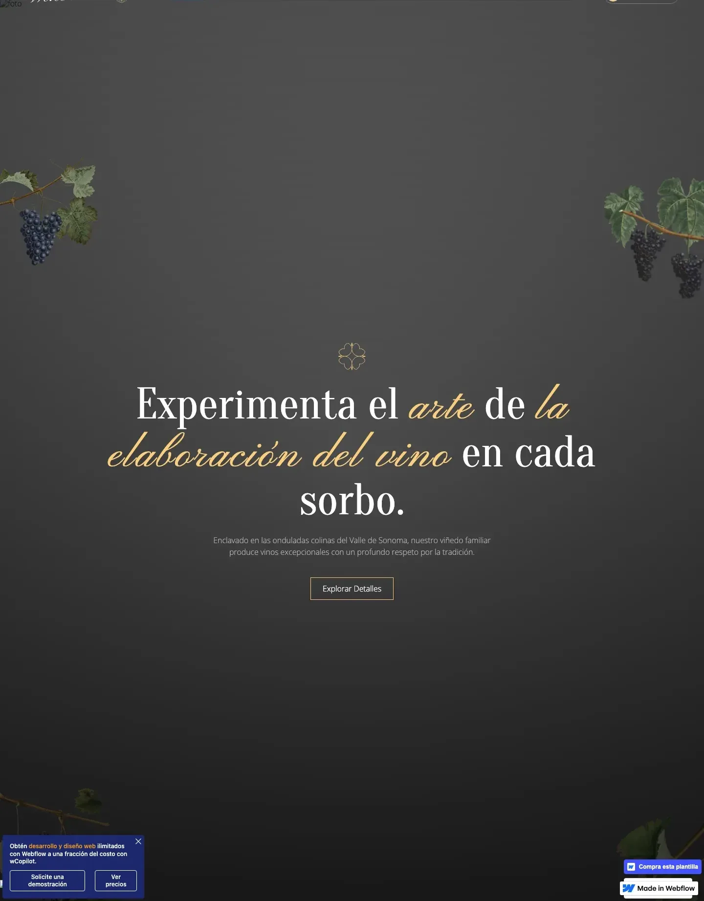 Diseño de página web para restaurantes y cafés