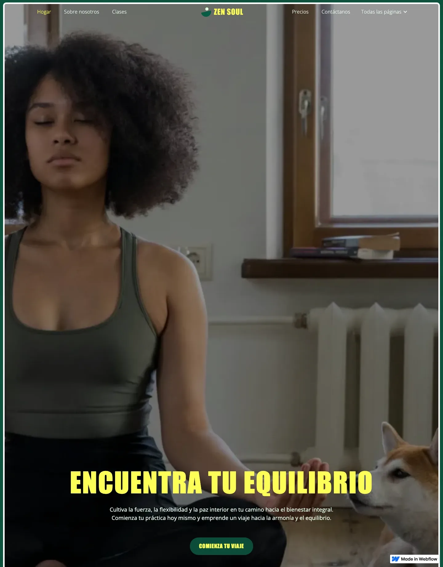 Diseño de página web para gimnasios